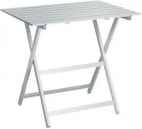 Tavolo richiudibile in legno faggio Bianco 60x77 CM