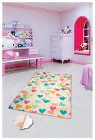 Tappeto per bambini , 100 x 160 cm Hearts - Conceptum Hypnose