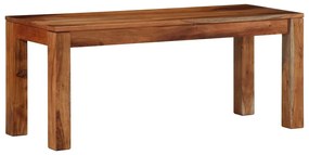 Panca 110 Cm İn Legno Massello Di Acacia /
