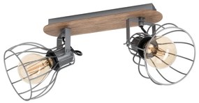 Eglo 98135 - Luce Spot SAMBATELLO 2xE27/40W/230V