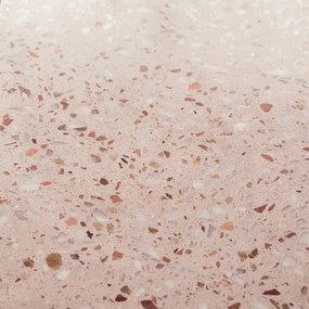Tikamoon - Pannello paraschizzi Ava in battuto di terrazzo premium pink 100 cm