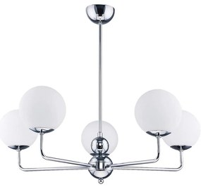 Jupiter 1697 - Lampadario a sospensione FILOMA 5xE14/40W/230V