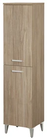 Colonna Portasciugamani a Terra 154 Cm Due Ante Feridras "Greta" Rovere Tropea