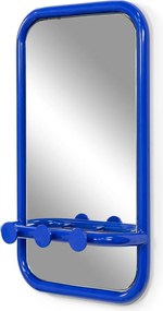 Pannello appendiabiti blu in metallo 35x60x11 cm Retro – Spinder Design