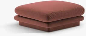 Pouf Torino in velluto - L80 cm
