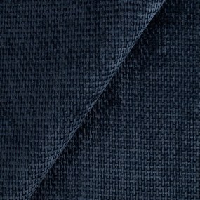 Poltrona blu scuro con rivestimento in ciniglia Freya – Ropez