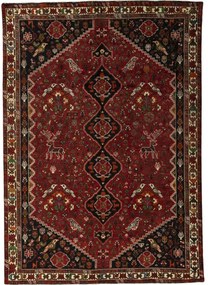 Shiraz Tappeto persiano 220x320 Rosso (Iran) Annodato A Mano