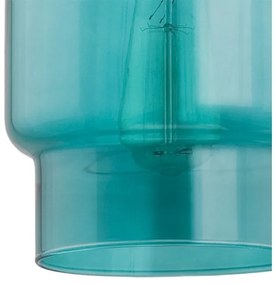 Argon 3271 - Lampadario su corda NEWA 1xE27/15W/230V turchese