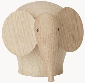 Oggetto decorativo in legno di quercia Nunu Elephant