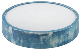 Brilagi - Plafoniera PINO 2xE27/15W/230V pino/blu Ø 37,5 cm