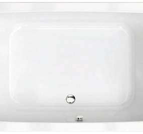 Vasca rettangolare Tag bianco 110 x 180 cm