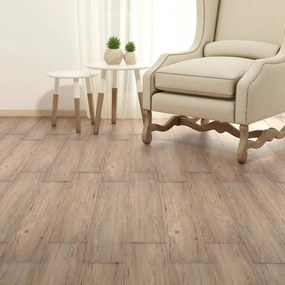 Listoni Pavimenti Autoadesivi İn Pvc 5,21 M² 2mm Rovere Marrone /