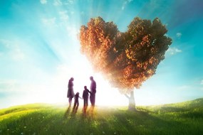 Carta da parati – Felicità familiare