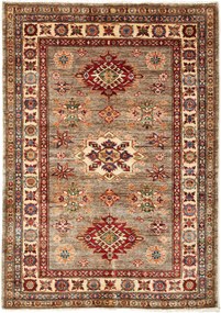 Kazak Tappeto orientale 140 x 100 Grigio (Pakistan) Annodato A Mano