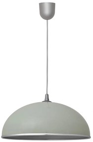 Lampadario su filo CIRCLE 1xE27/15W/230V grigio