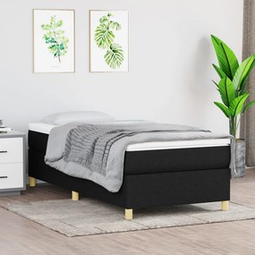 Giroletto Senza Materasso Nero 100x200 Cm İn Tessuto /