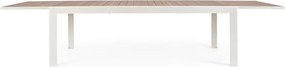 Tavolo Allungabile Da Esterno In Alluminio 100x220-340 Cm Belmar Vapor YK15 Bizzotto
