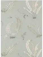 GP & J Baker Tapete Ferns - Soft Blue