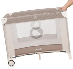 Lionelo - Parcogiochi BONNIE Beige Sabbia