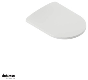 The ArtCeram "Monet" Copriwater Slim Soft-Close Colore Bianco Lucido