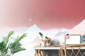 Carta da parati – Notte Pastello