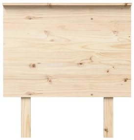 Testiera per letto 79x6x82,5 cm legno massello di pino