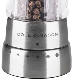 Cole&Mason - Set macinini sale e pepe DERWENT 2 pz 19 cm cromo lucido