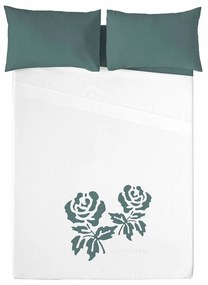 Lenzuola Roses Devota &amp; Lomba Roses Green - Letto da 180 (260 x 270 cm)
