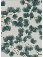 Sandberg Carta da parati Pine - Green