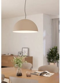 Eglo 900696 - Lampadario a sospensione con filo GAETANO 1xE27/40W/230V beige
