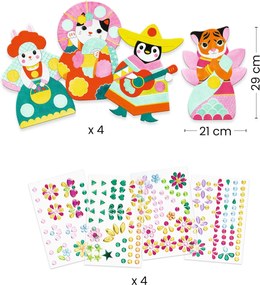 Gioco creativo - Animaletti e strass