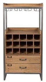 Armadio per vini in legno di abete Edgar - White Label