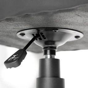 Sedia da gioco VARR Zolder nero/rosso