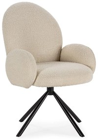 Poltrona beige Dario - Marckeric