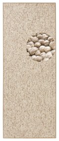 Passatoia beige-marrone 80 x 300 cm Wolly - BT Carpet