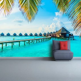 Carta da parati Maldive tropicali 104x70 cm