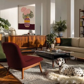 Dipinto 60x80 cm Striped Vase – Styler