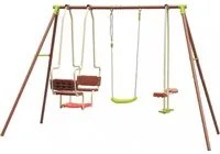 Altalena per bambini 5 posti in Acciaio cm 153x269x195 - MASHA