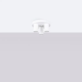 Sollux SL.1464 - Faretto LAGOS 3xGU10/10W/230V bianco