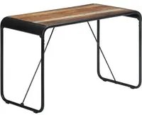 Tavolo da Pranzo 118x60x76 cm in Legno Massello di Recupero 247864