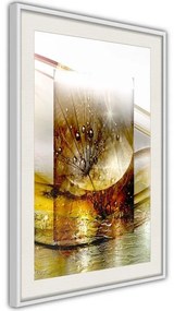 Poster  Act of Creation  Cornice Quadri Cornice d'oro con passe-partout, Larghezza x Altezza Home decor 30x45