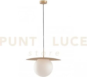 Lampadario a sospensione chaplin oro 1 luce attacco e27 45x45x159,8...