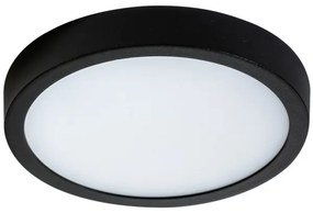 Azzardo AZ4235 - Plafoniera LED MALTA LED/12W/230V diametro 17 cm nero