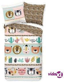 Good Morning Copripiumino per Bambini FRIENDS 135x200 cm Multicolore