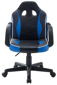 Sedia da gaming con braccioli Assen, blu e nero