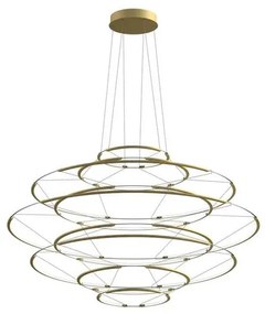 Drop 9 Lampada a Sospensione Satin Gold - Nemo Lighting