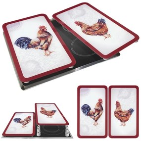 WENKO 2521471500 - Piastra di copertura ABDECKPLATTE - GRAFIK 30x52 cm multicolore