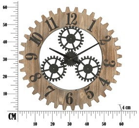 Orologio da parete Ingranaggio Plus, ø 60 cm - Mauro Ferretti