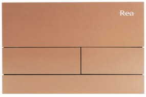 Pulsante per supporto set da incasso WC K011A-Q Rea T Brush Copper/Brushed Rose Gold