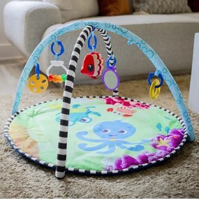Baby Einstein - Coperta per bambini per giocare con water mat 2in1 SEA FLOOR EXPLORERS